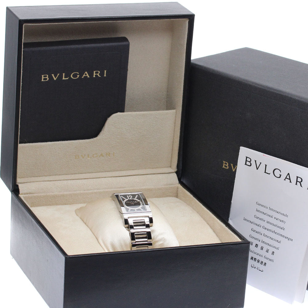 BVLGARI Rettangolo RT39S black Dial Quartz Ladies Watch_886425
