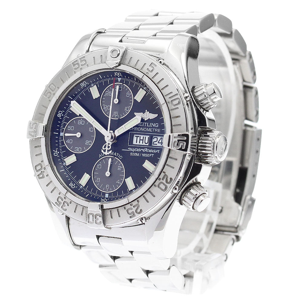 BREITLING Super Ocean A13340 Day-Date Chronograph Automatic Men's Watch_886438