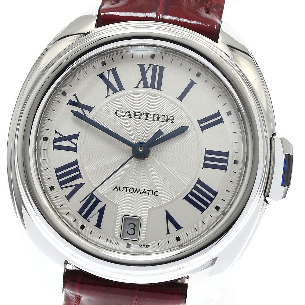 CARTIER Kuredu Cartier WSCL0017 Date Silver Dial Automatic Ladies Watch_886440