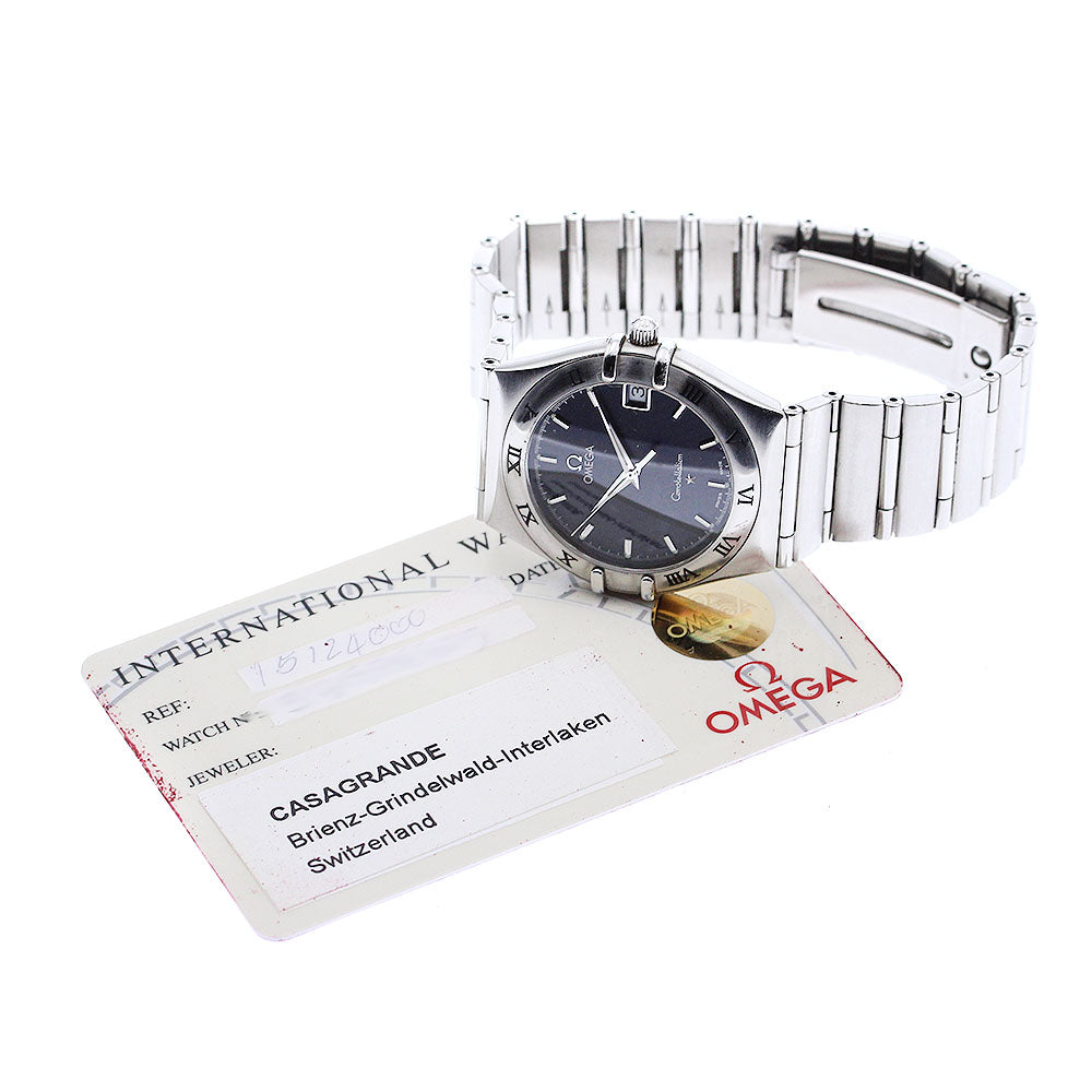 OMEGA Constellation 1512.40 Date gray Dial Quartz Men's Watch_886452