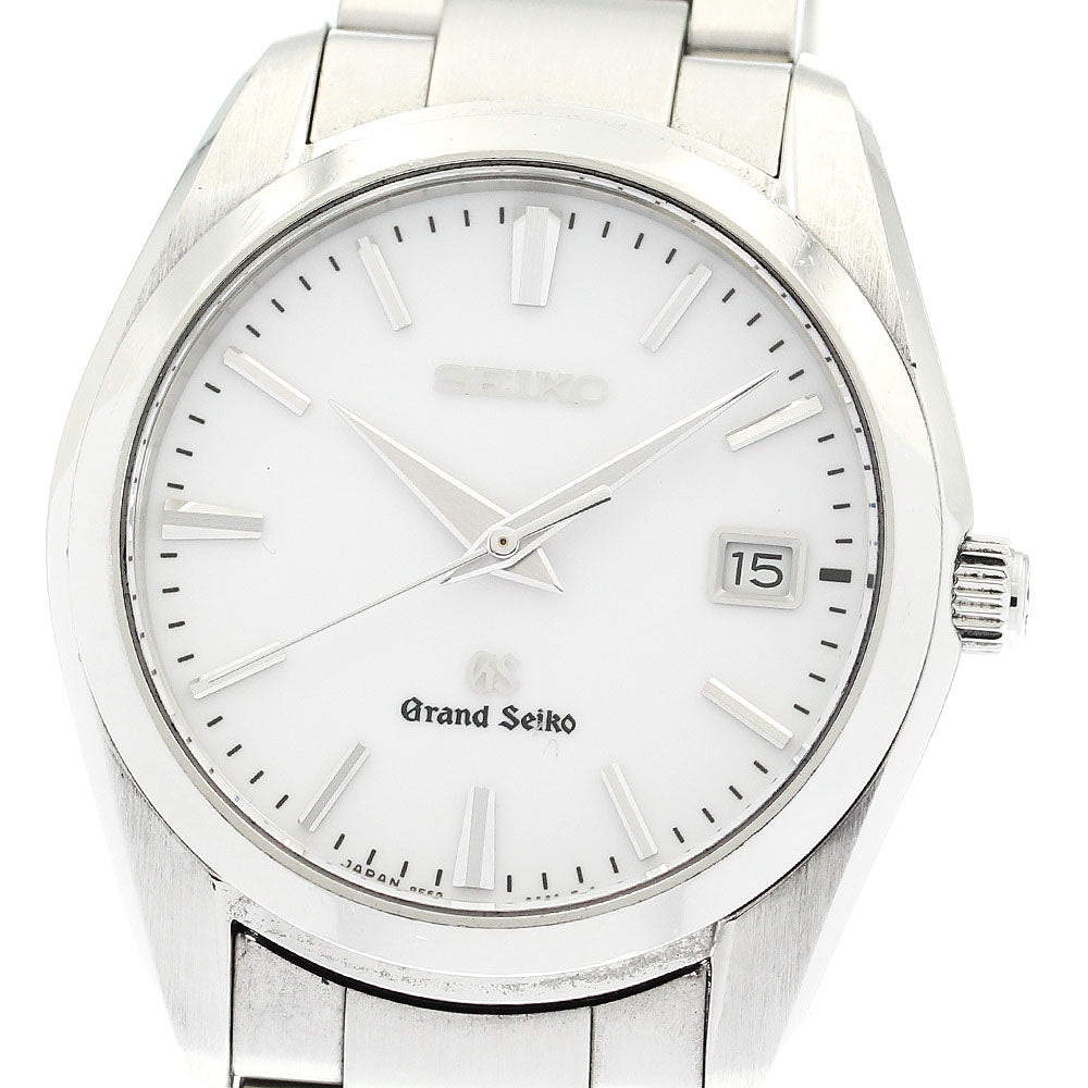 SEIKO Grand Seiko SBGX059/9F62-0AB0 Date white Dial Quartz Men's Watch_886459