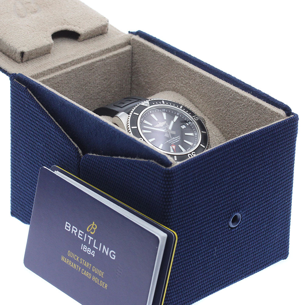 BREITLING Super Ocean 42 A17366 Date black Dial Automatic Men's Watch_886467