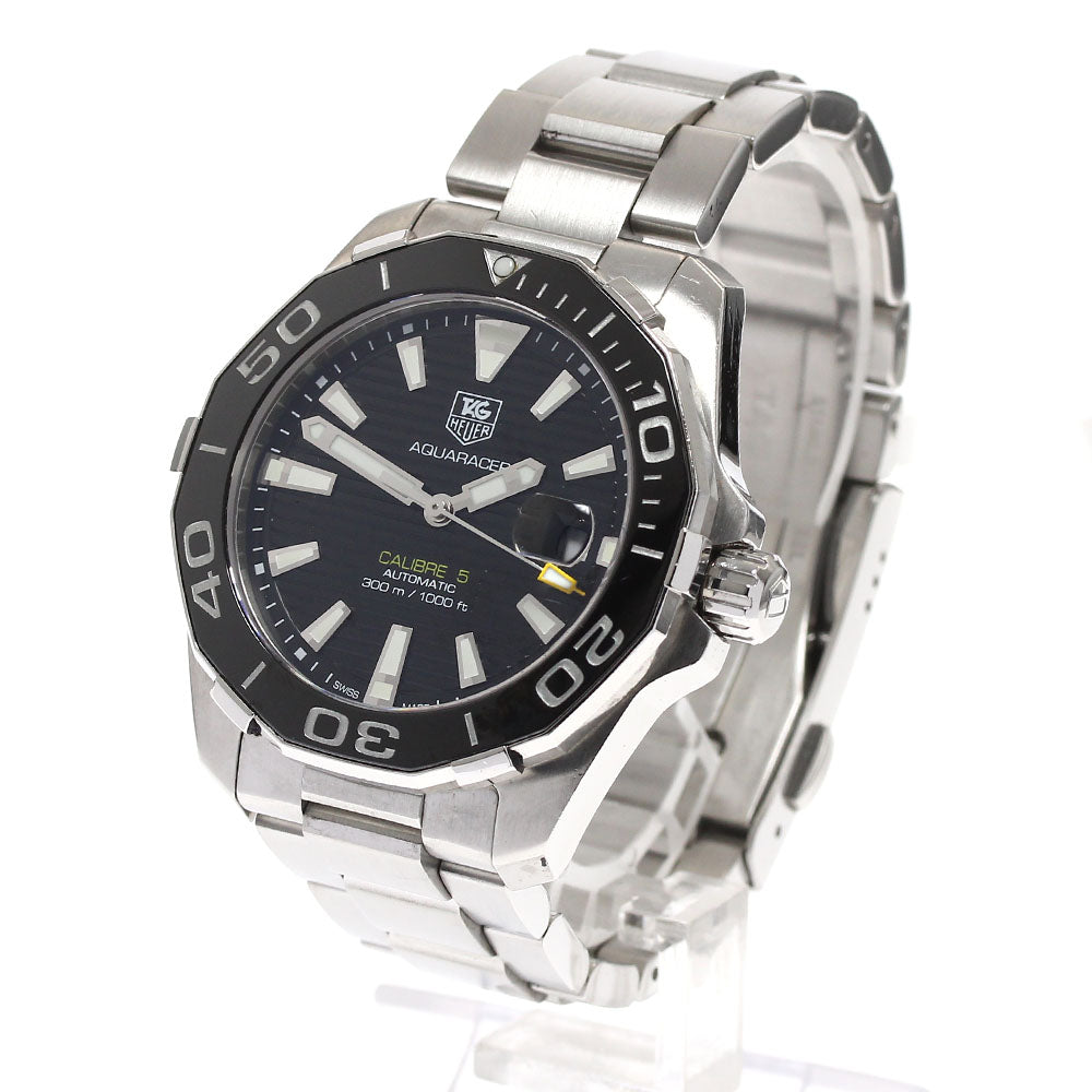 TAG HEUER Aqua Racer Caliber 5 WAY211A Date black Dial Automatic Men's_886480