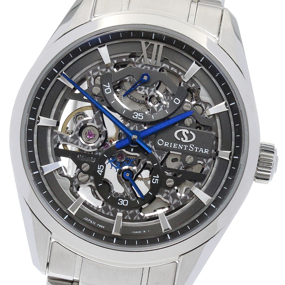ORIENT Orient Star M34 F8 RK-AZ0102N Power reserve skeleton Dial Hand Winding Men's Watch_886481