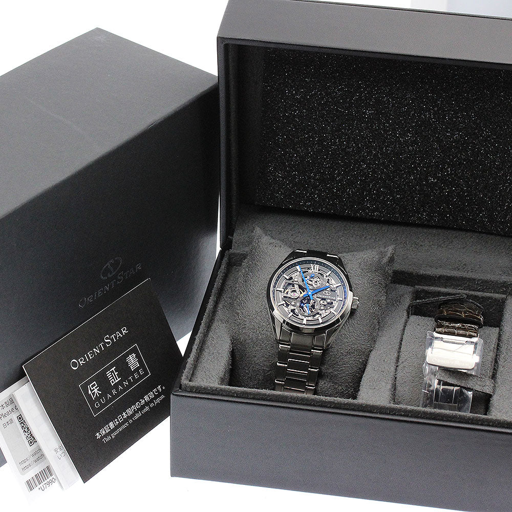 ORIENT Orient Star M34 F8 RK-AZ0102N Power reserve skeleton Dial Hand Winding Men's Watch_886481