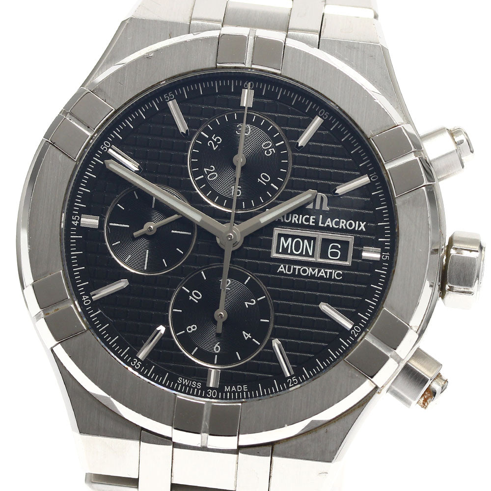 MAURICE LACROIX icon AI6038-SS002-330-1 Chronograph day date AT Men's_886484