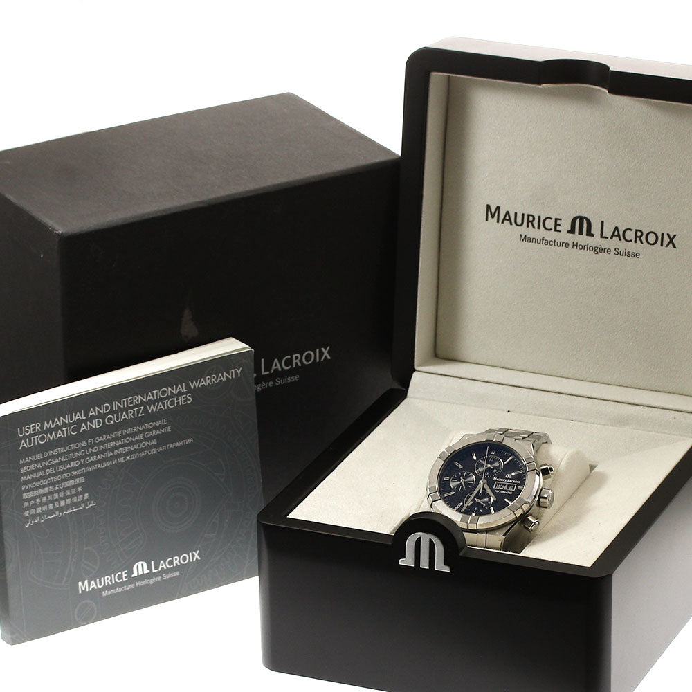 MAURICE LACROIX icon AI6038-SS002-330-1 Chronograph day date AT Men's_886484