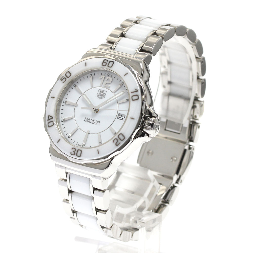 TAG HEUER Formula 1 WAH1211 Date white Dial Quartz Ladies Watch_886491