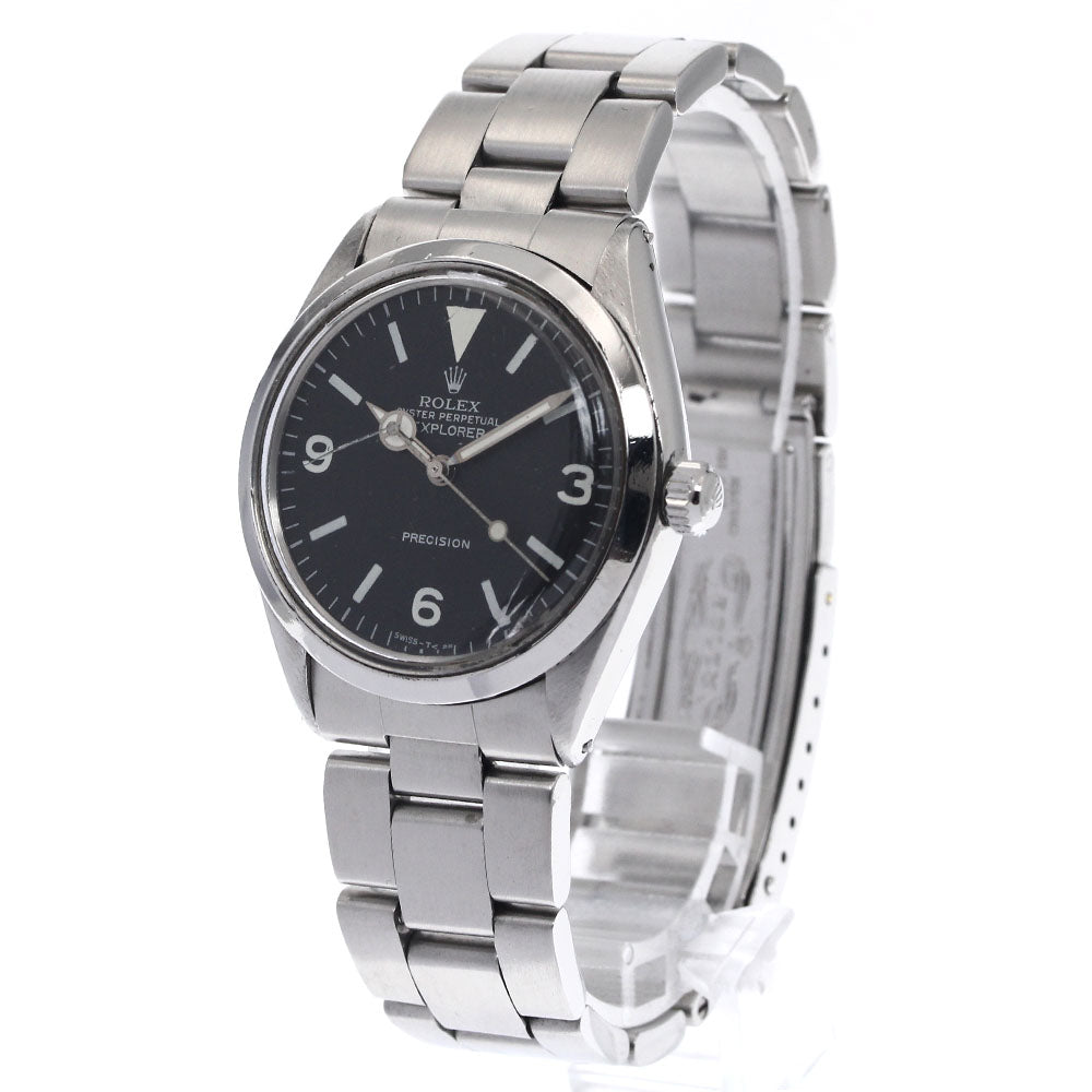 ROLEX 5500 Redundant Dial Cal.1520 black Dial Automatic Men's Watch_886515