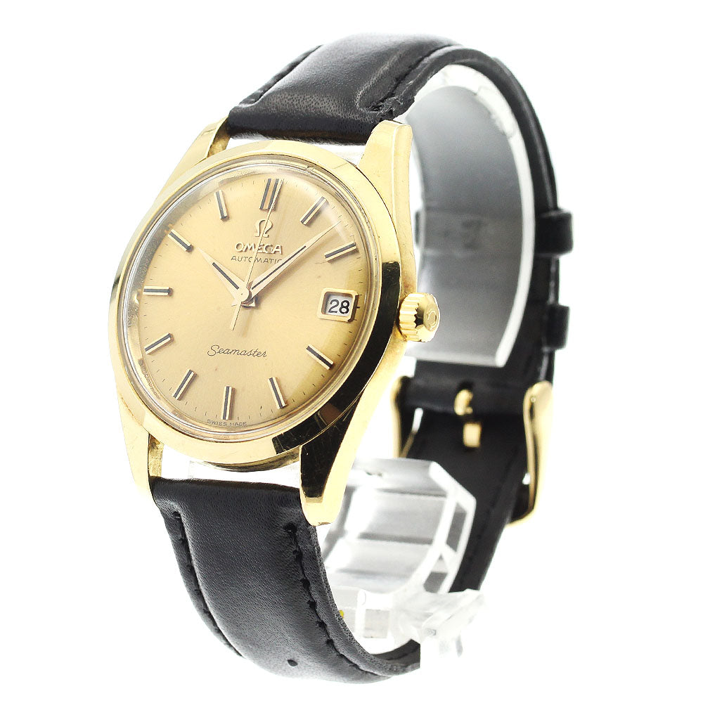 OMEGA Seamaster 14763-61 Date Cal.562 K18YG Automatic Men's Watch_886526
