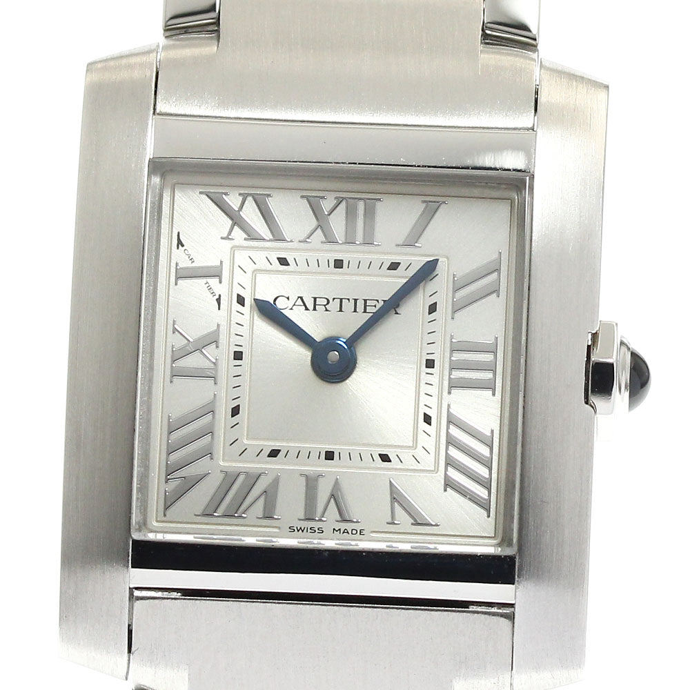 CARTIER Tank francaise SM WSTA0065 Dial Quartz Ladies Watch_886534