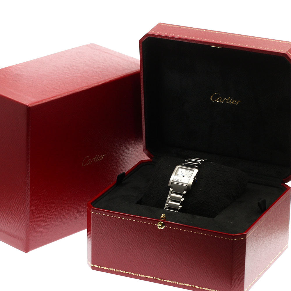 CARTIER Tank francaise SM WSTA0065 Dial Quartz Ladies Watch_886534
