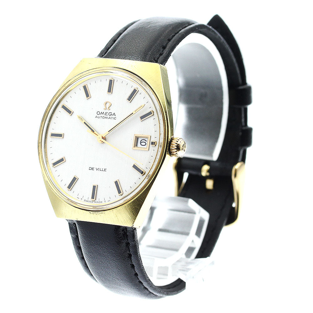 OMEGA De Ville 166.051 TOOL107 Date Silver Dial Automatic Men's Watch_886542