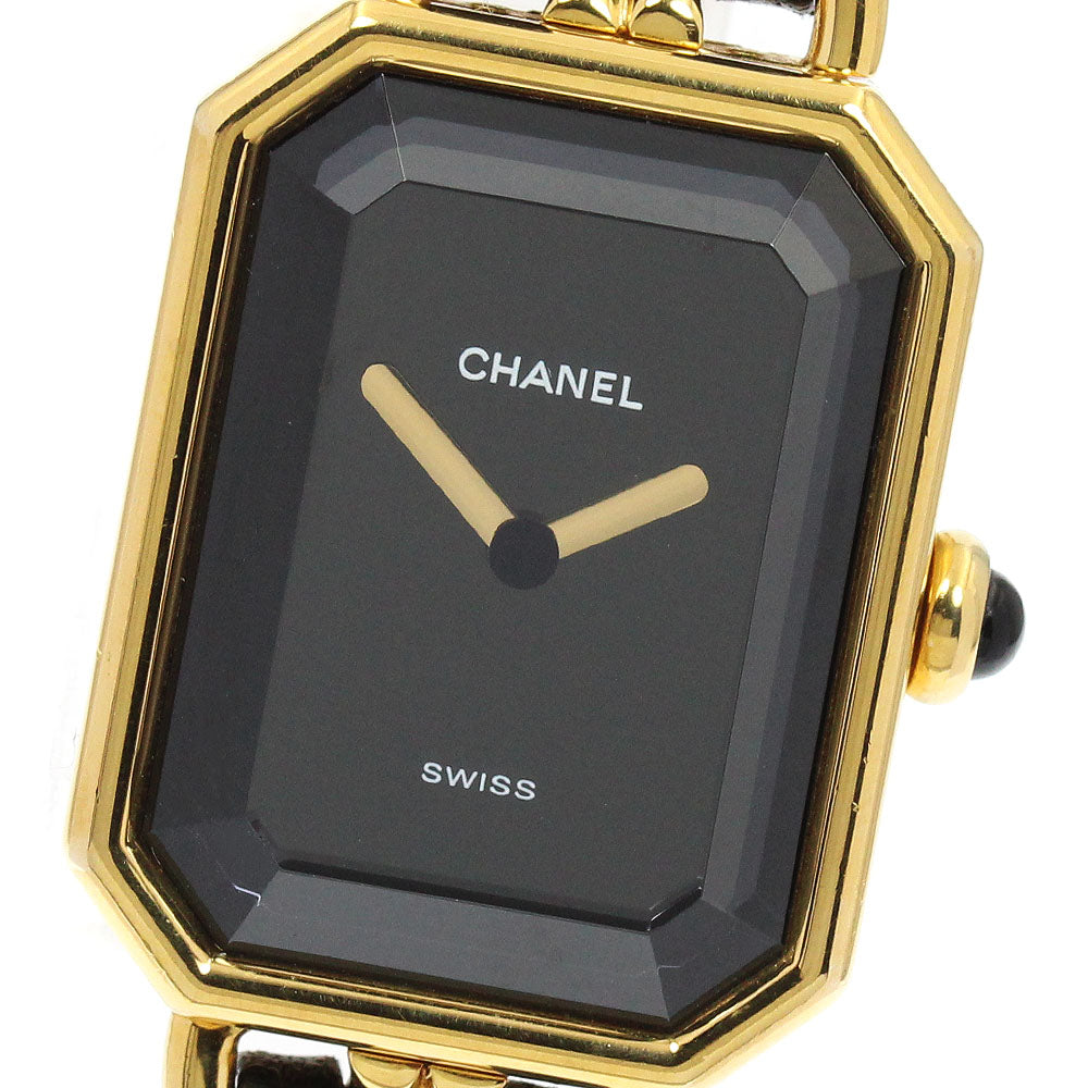 CHANEL Premiere M H0001 Black Dial Quartz Ladies Watch_886544