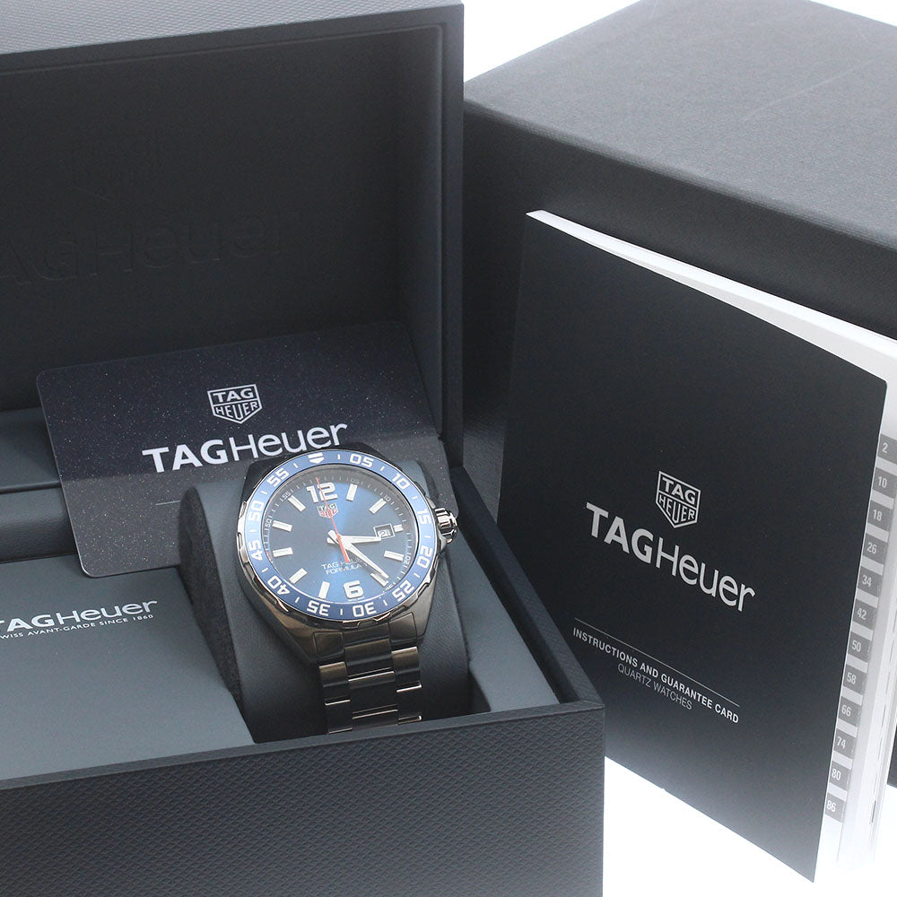 TAG HEUER Formula 1 WAZ1010 Date blue Dial Quartz Men's Watch_886549