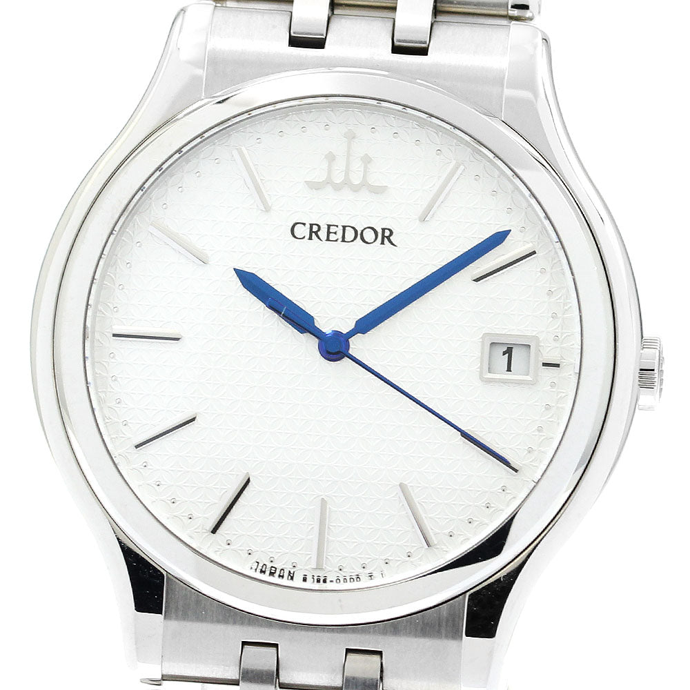 SEIKO CREDOR SIGNO GCAZ057/8J86-7A00 Silver Dial Quartz Men's Watch_886559