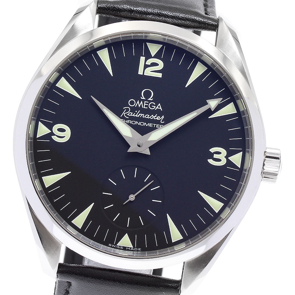 OMEGA Seamaster Railmaster 2806.52.37 black Dial Hand Winding Men's Watch_886581