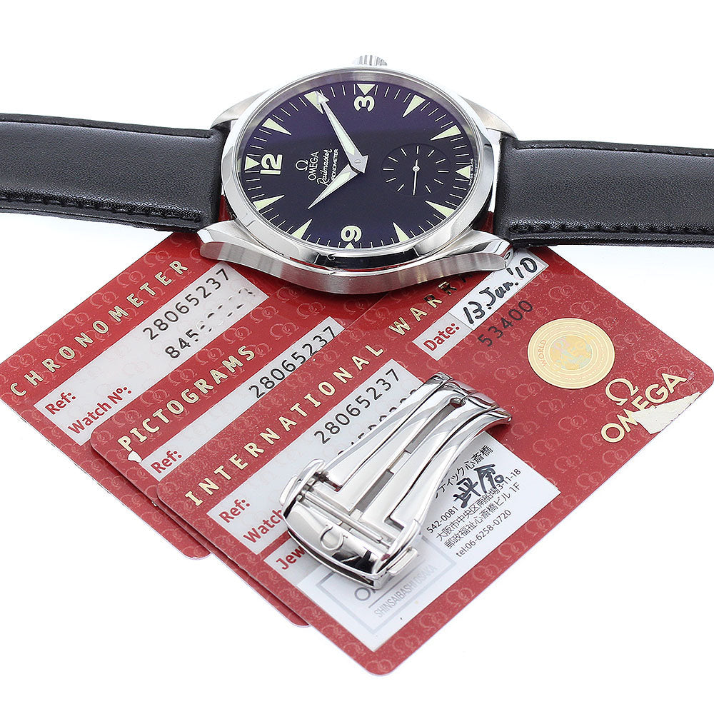 OMEGA Seamaster Railmaster 2806.52.37 black Dial Hand Winding Men's Watch_886581