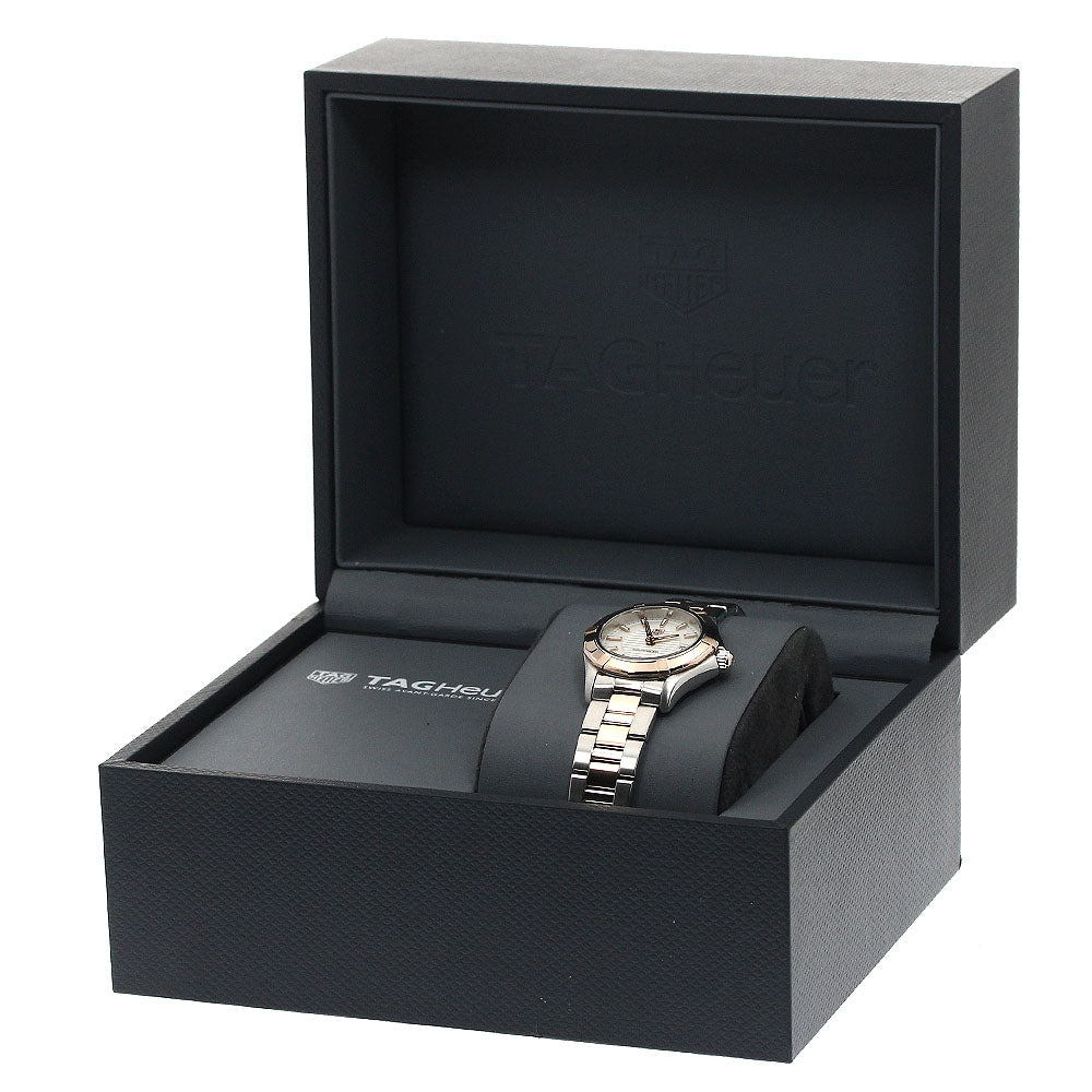 TAG HEUER Aqua racer WAP1450 Date Silver Dial Quartz Ladies Watch_886589