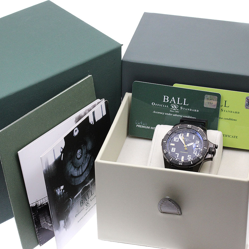 BALLWATCH Engineer Hydrocarbon DM2176A-P1CAJ-BK Date Automatic Men's_886594