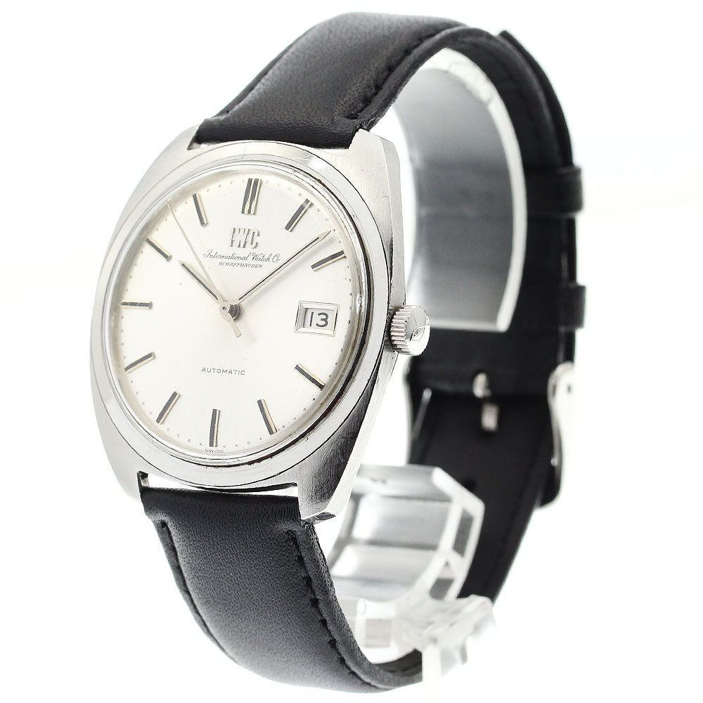 IWC SCHAFFHAUSEN R1819 Date Cal.8541B Silver Dial Automatic Men's Watch_886598