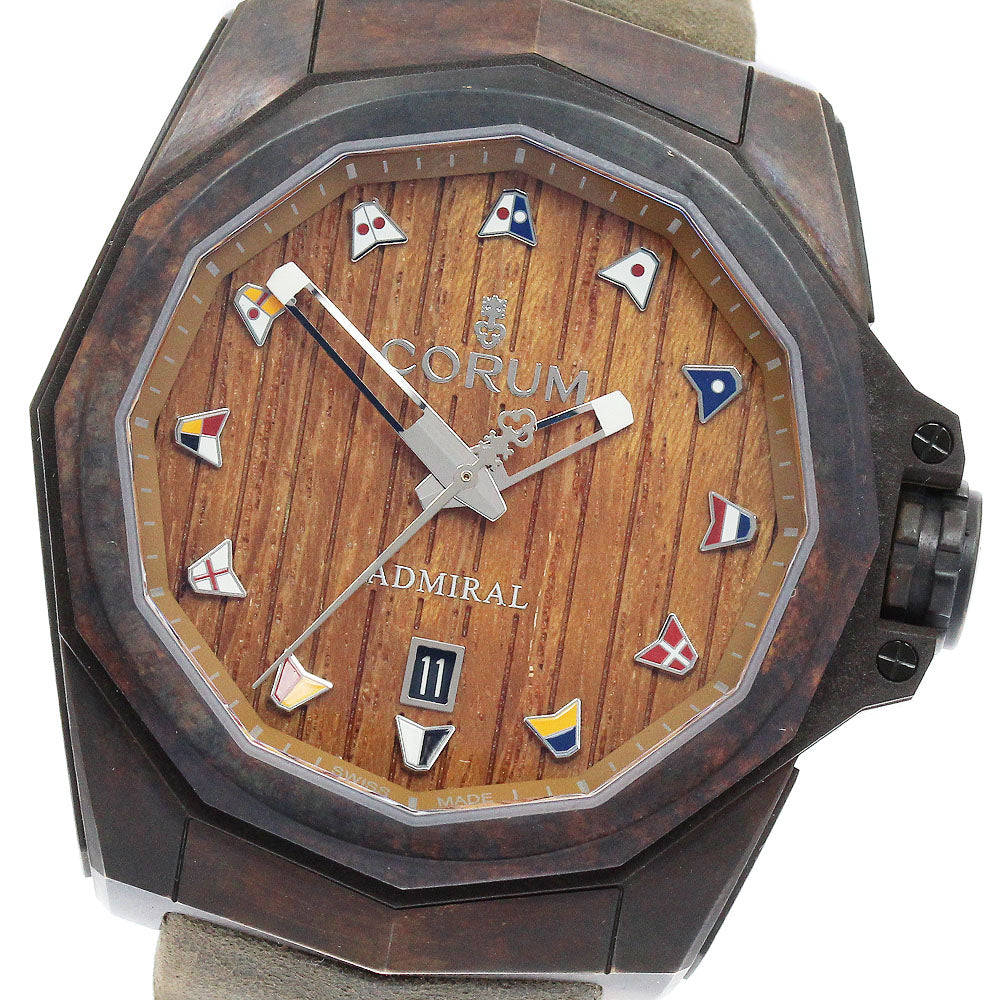 CORUM Admiral 01.0148 Date Brown Dial Automatic Men's Watch_886605