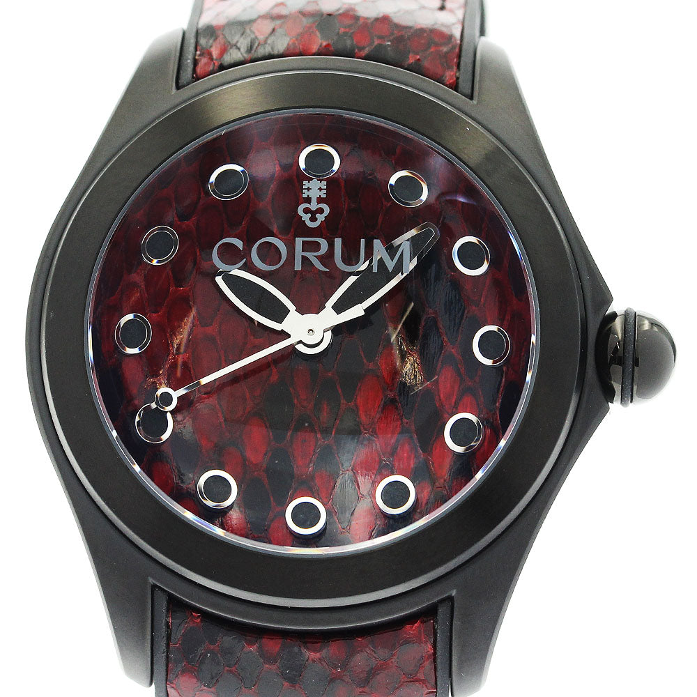 CORUM bubble 08.0010 Red Dial Automatic Men's Watch_886606