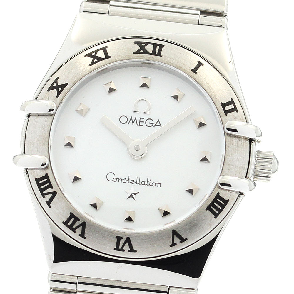 OMEGA Constellation Mini My Choice 1561.71 Shell dial White shell Dial Quartz Ladies Watch_886611