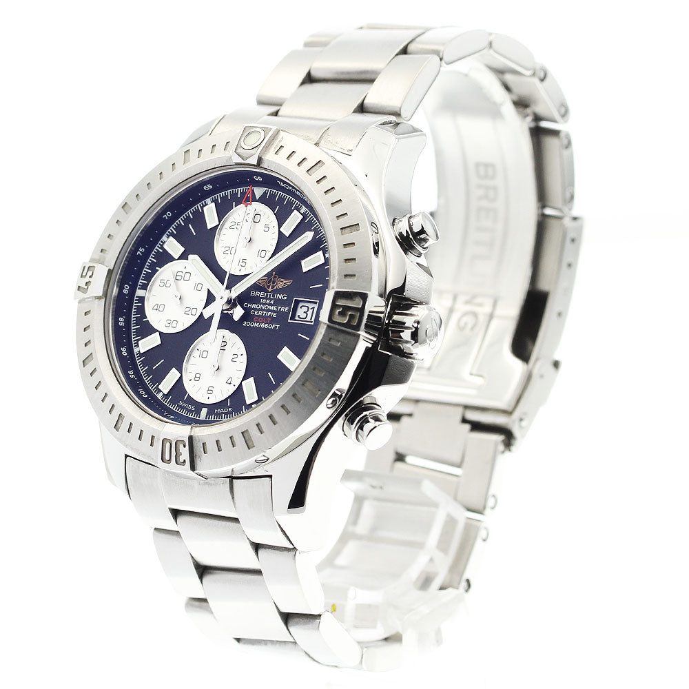 BREITLING Colt A13388 Date Chronograph black Dial Automatic Men's Watch_886612