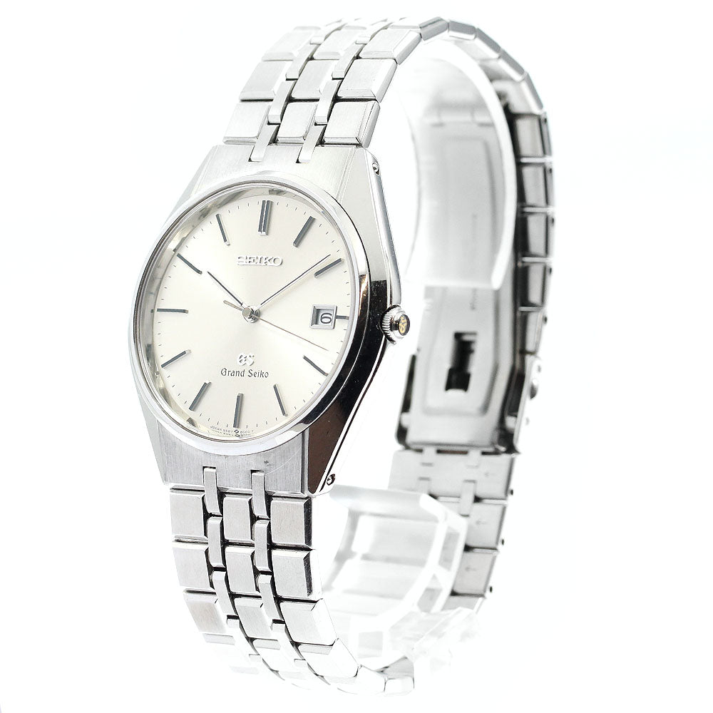 SEIKO Grand Seiko SBGS003/9587-8000 Date Silver Dial Quartz Men's Watch_886614