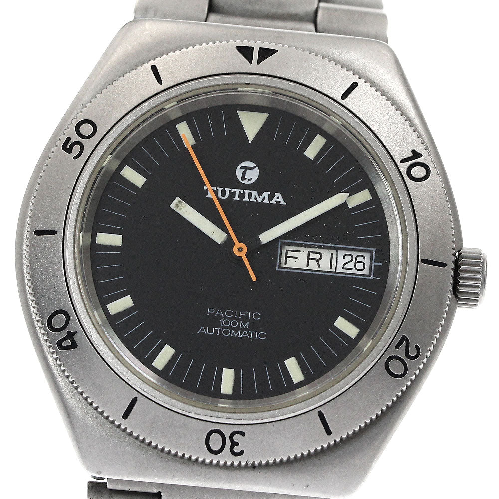 TUTIMA Pacific 670 Day date black Dial Automatic Men's Watch_886615