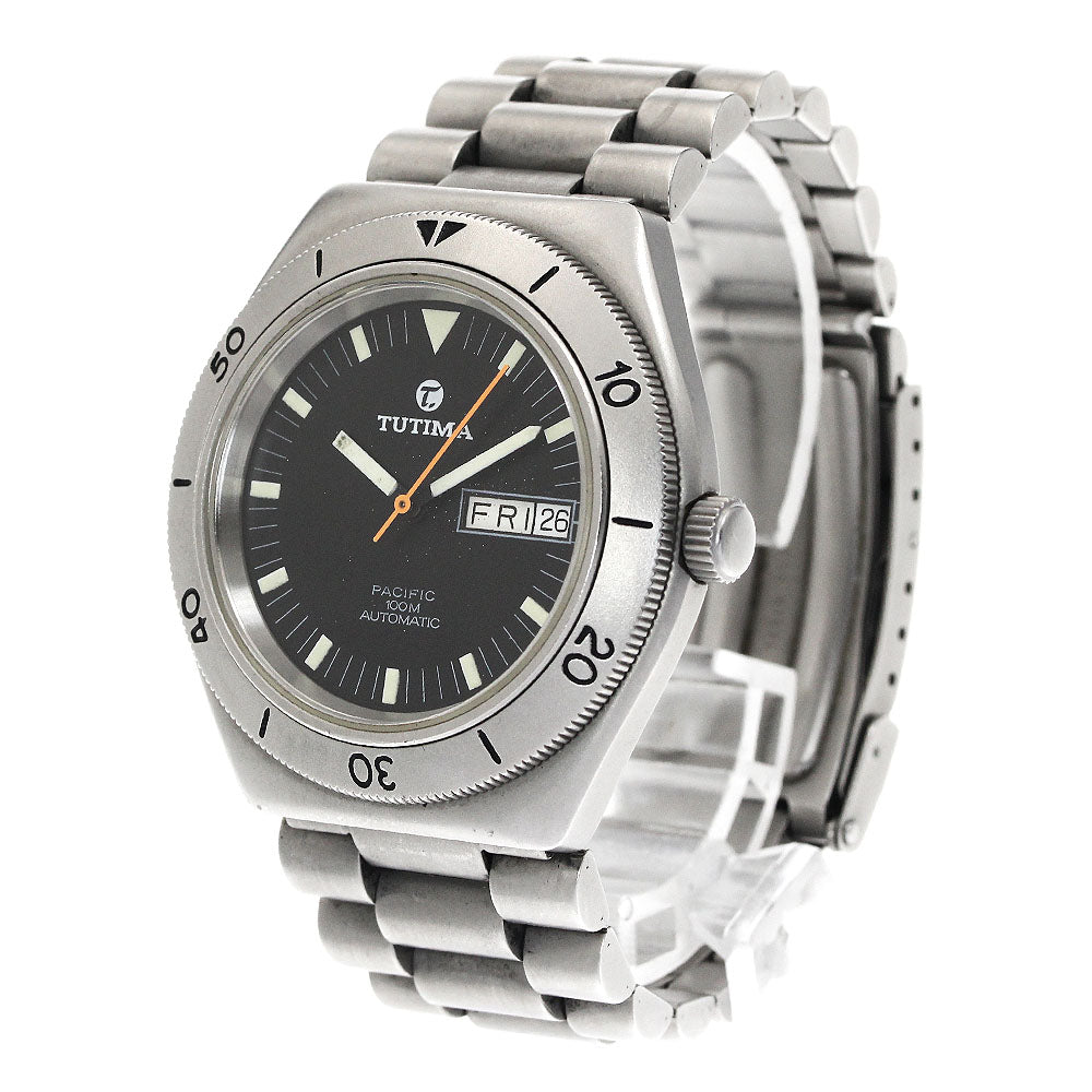 TUTIMA Pacific 670 Day date black Dial Automatic Men's Watch_886615