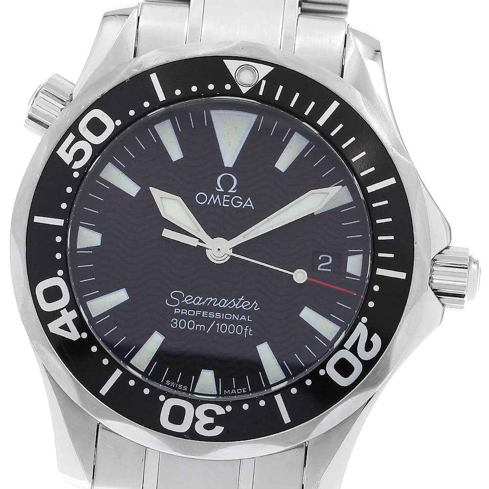 OMEGA Seamaster300 Professional 2262.50 Date black Dial Quartz Boy's_886616
