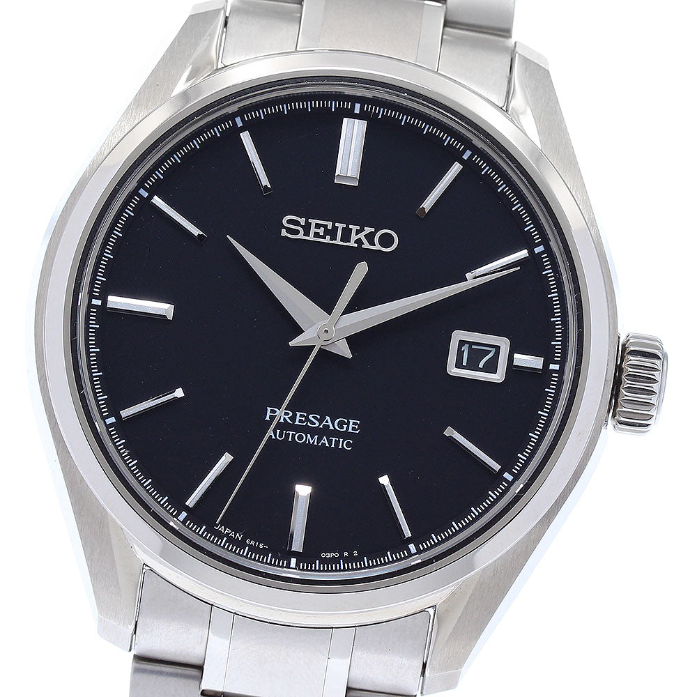 SEIKO Pureza SARX057/6R15-04A0 Date black Dial Automatic Men's Watch_886623