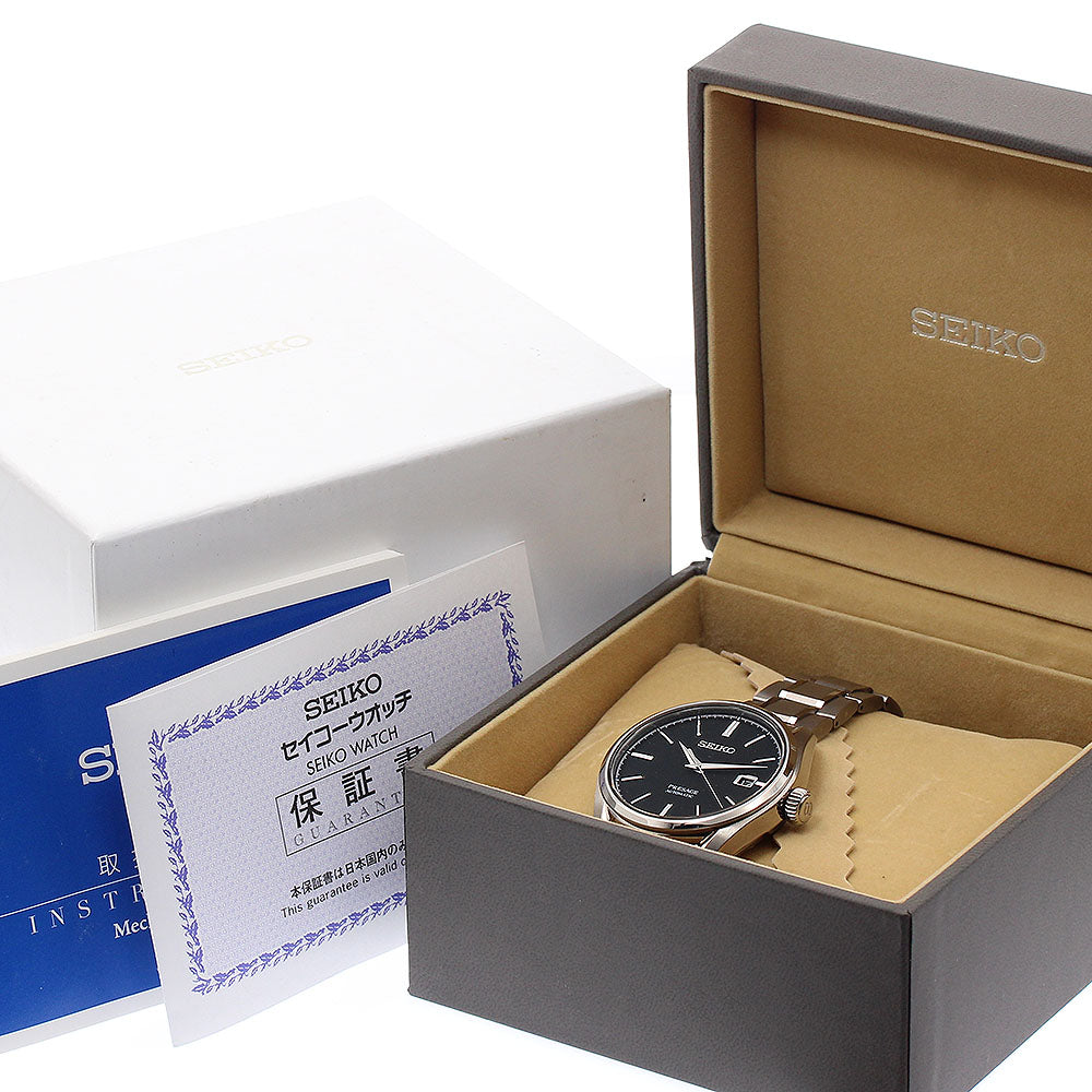 SEIKO Pureza SARX057/6R15-04A0 Date black Dial Automatic Men's Watch_886623