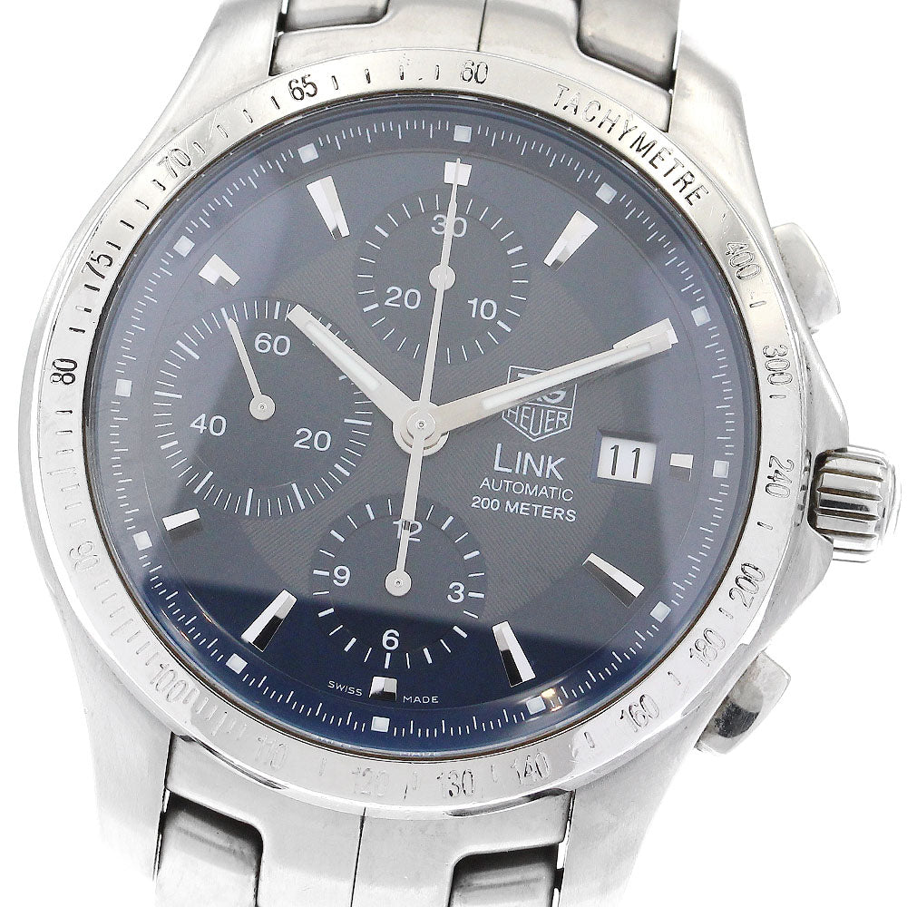 TAG HEUER Link CJF2114.BA0576 Chronograph Navy Dial Automatic Men's Watch_886628