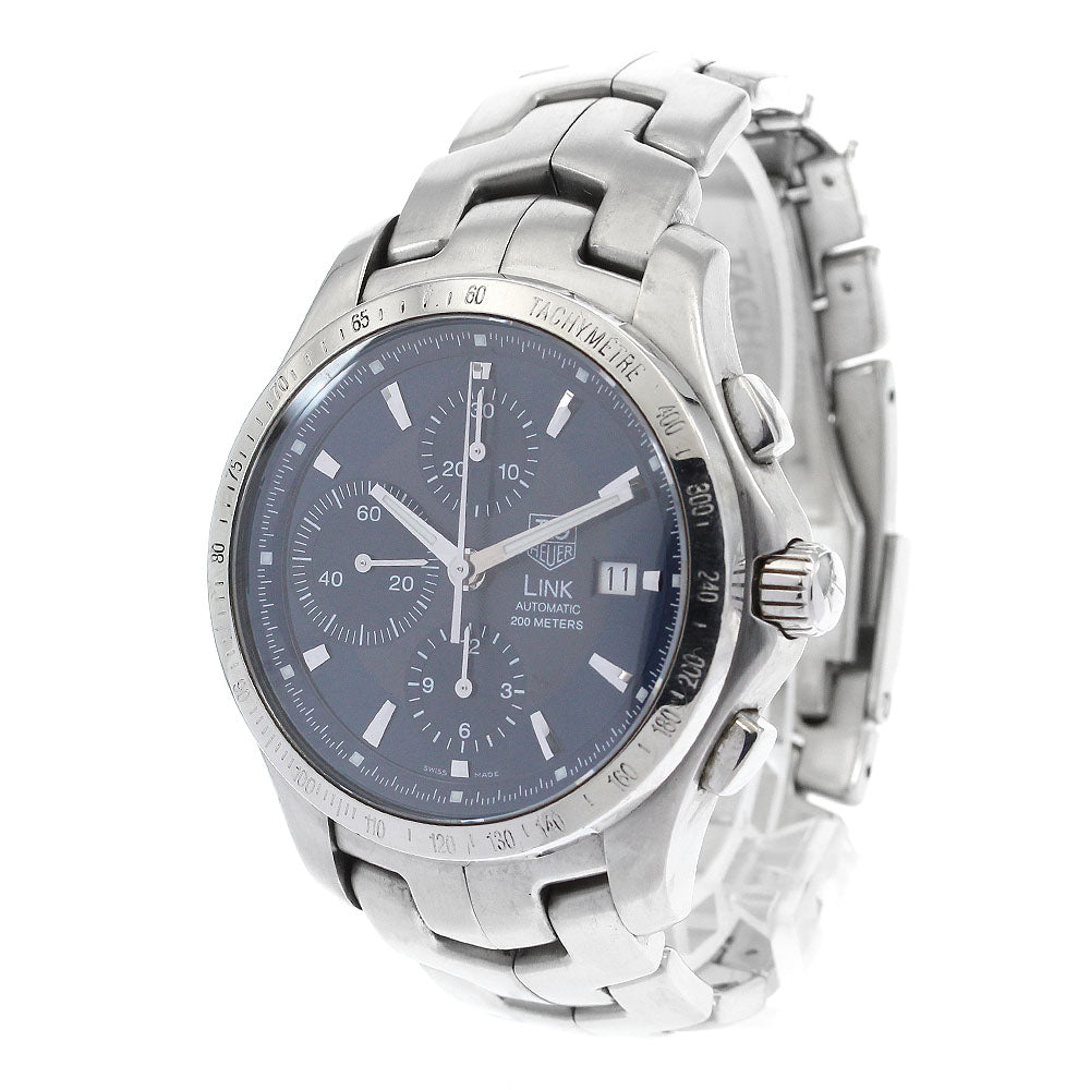 TAG HEUER Link CJF2114.BA0576 Chronograph Navy Dial Automatic Men's Watch_886628