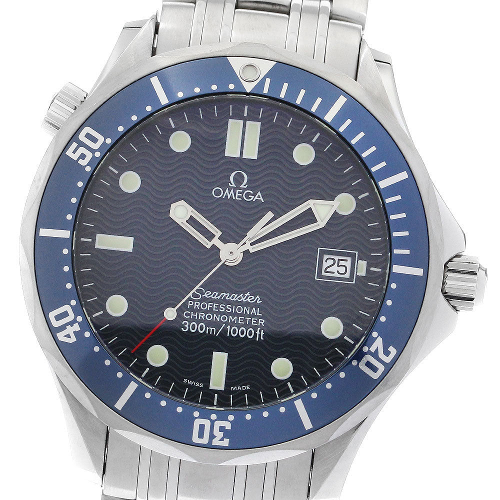 OMEGA Seamaster300 2531.80 Date Navy Dial Automatic Men's Watch_886632