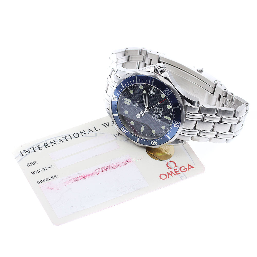 OMEGA Seamaster300 2531.80 Date Navy Dial Automatic Men's Watch_886632