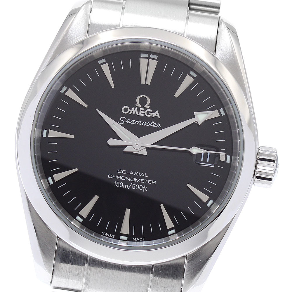 OMEGA Seamaster Aqua Terra 2504.50 Date black Dial Automatic Boy's Watch_886635