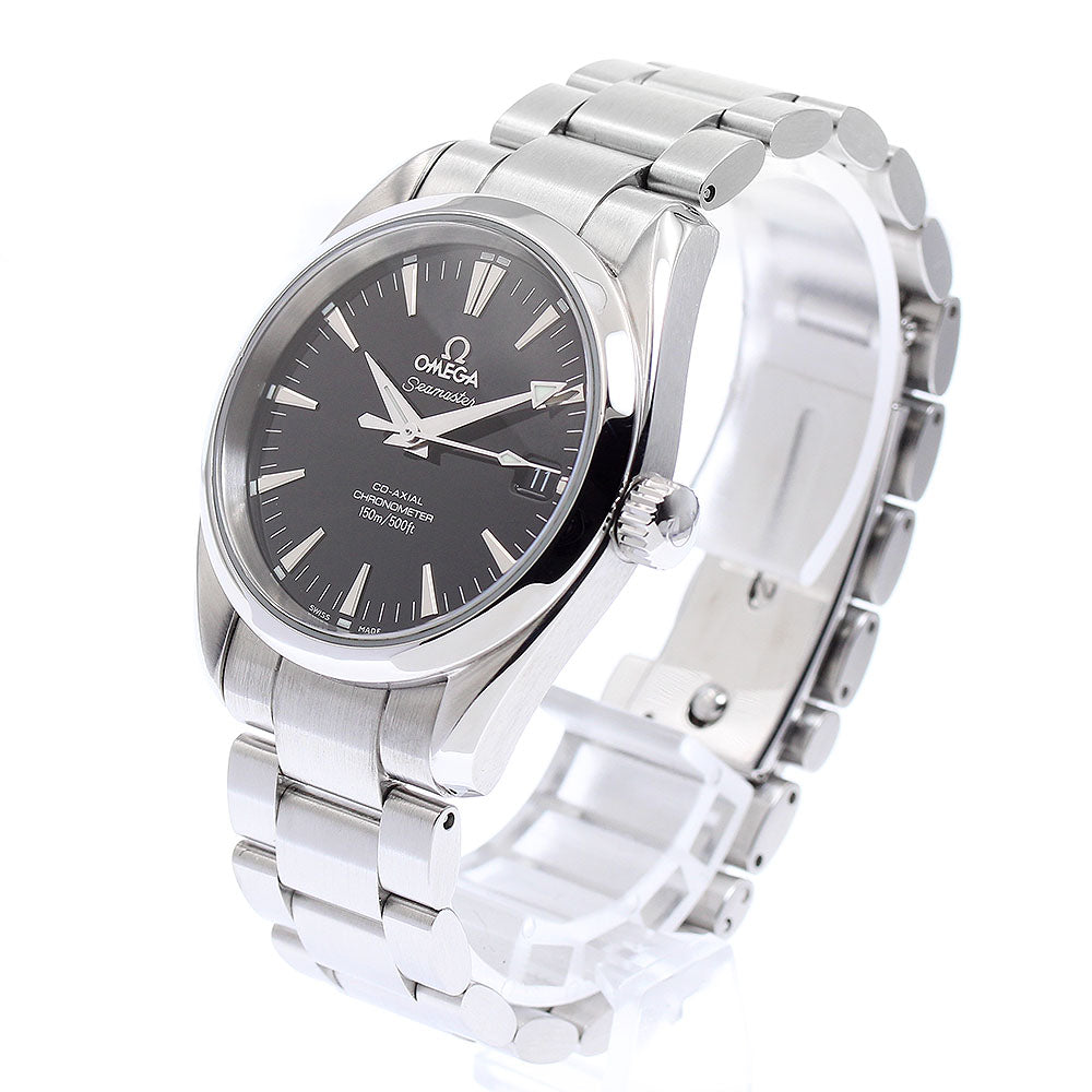 OMEGA Seamaster Aqua Terra 2504.50 Date black Dial Automatic Boy's Watch_886635