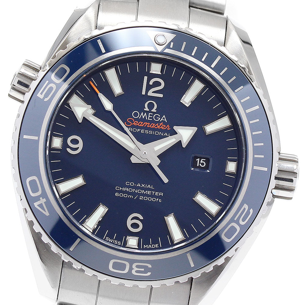 OMEGA Seamaster Planet Ocean 600M Date Navy Dial Automatic Men's Watch_886659