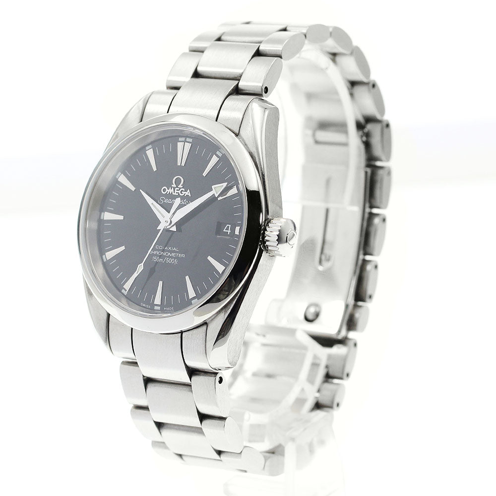 OMEGA Seamaster Aqua Terra 2504.50 Date Black Dial Automatic Boy's Watch_886661