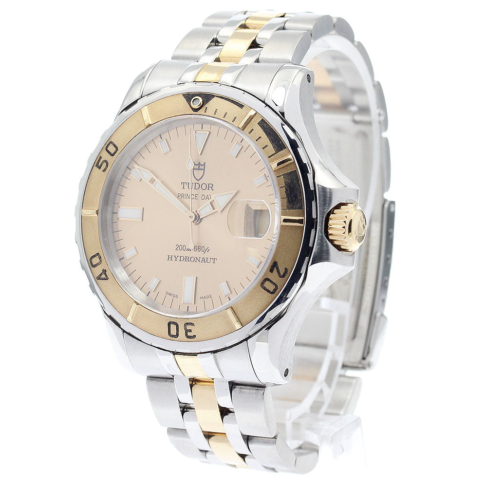 TUDOR Prince Date Hydronaut 89193P Date gold Dial Automatic Men's Watch_886673