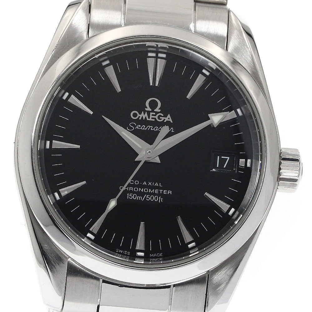 OMEGA Seamaster Aqua Terra 2504.50 Date black Dial Automatic Boy's Watch_886675