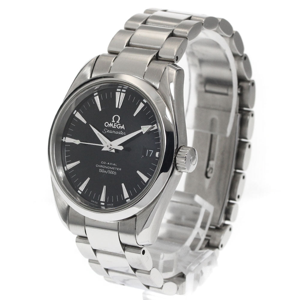 OMEGA Seamaster Aqua Terra 2504.50 Date black Dial Automatic Boy's Watch_886675