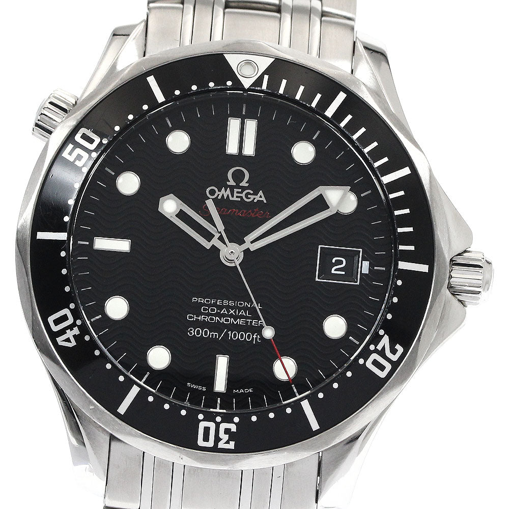 OMEGA Seamaster Diver 300M Date Co-Axial black Dial Automatic Men's Watch_886686