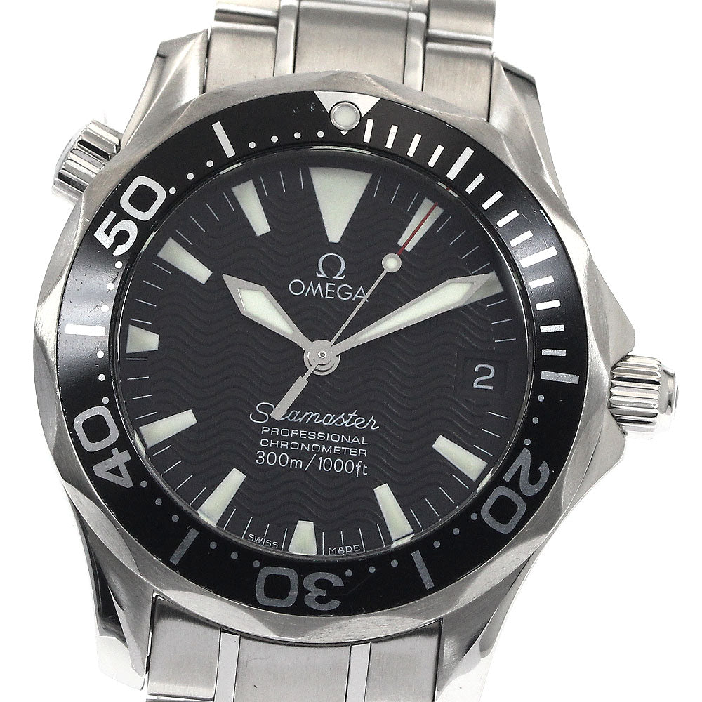 OMEGA Seamaster300 2252.50 Date black Dial Automatic Boy's Watch_886690