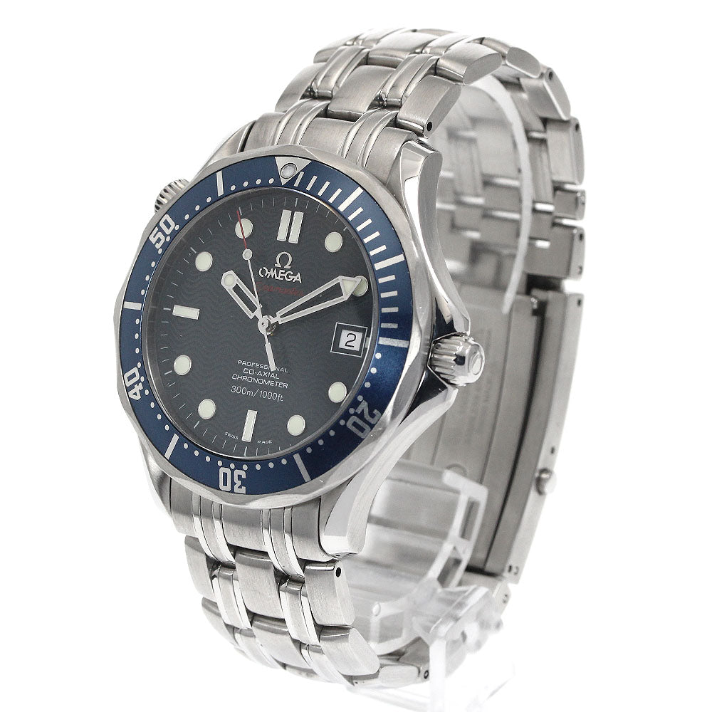 OMEGA Seamaster300 2220.80 Date Co-Axial Navy Dial Automatic Men's Watch_886719