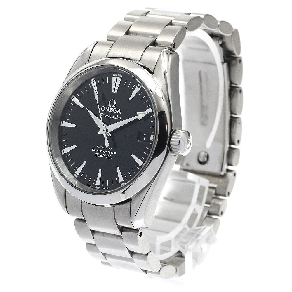 OMEGA Seamaster Aqua Terra 2504.50 Date Black Dial Automatic Boy's Watch_886725